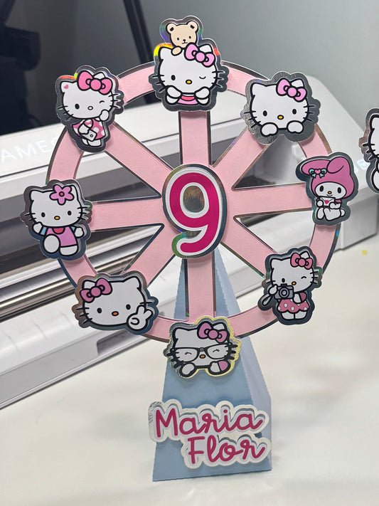 Roda Gigante Hello Kitty