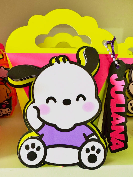 Kit 20 Peças Premium Turma Hello Kitty Neon