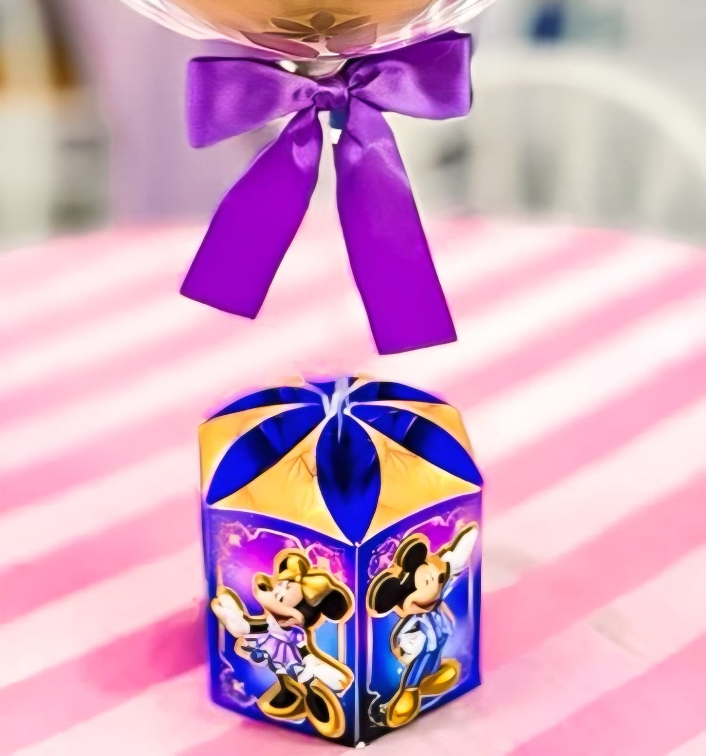 Centro de Mesa Bubble Premium Disney 50 anos