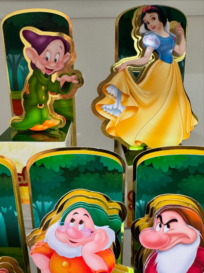 Kit 20 peças Premium Branca de Neve