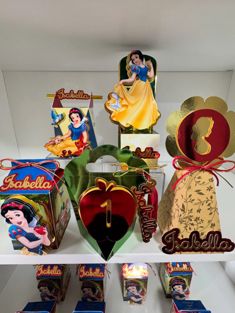Kit 20 peças Premium Branca de Neve