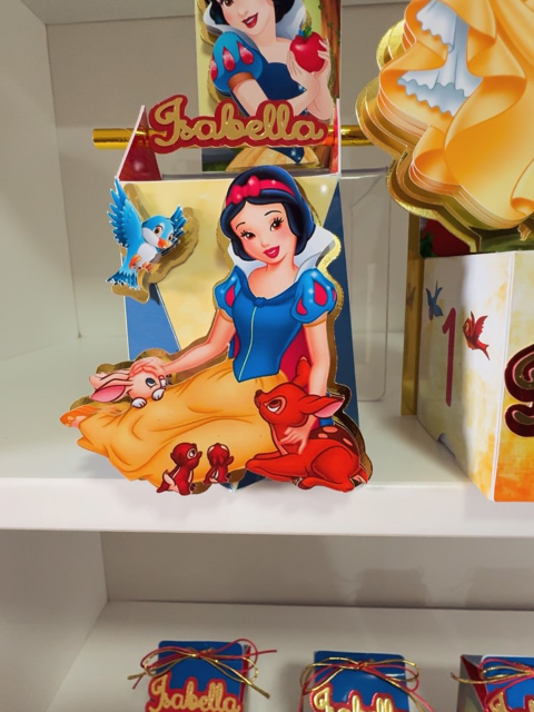 Kit 20 peças Premium Branca de Neve
