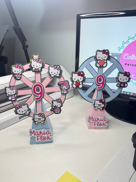 Roda Gigante Hello Kitty