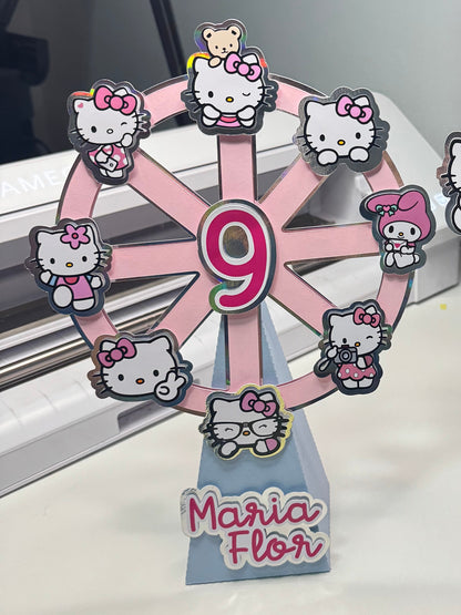 Roda Gigante Hello Kitty