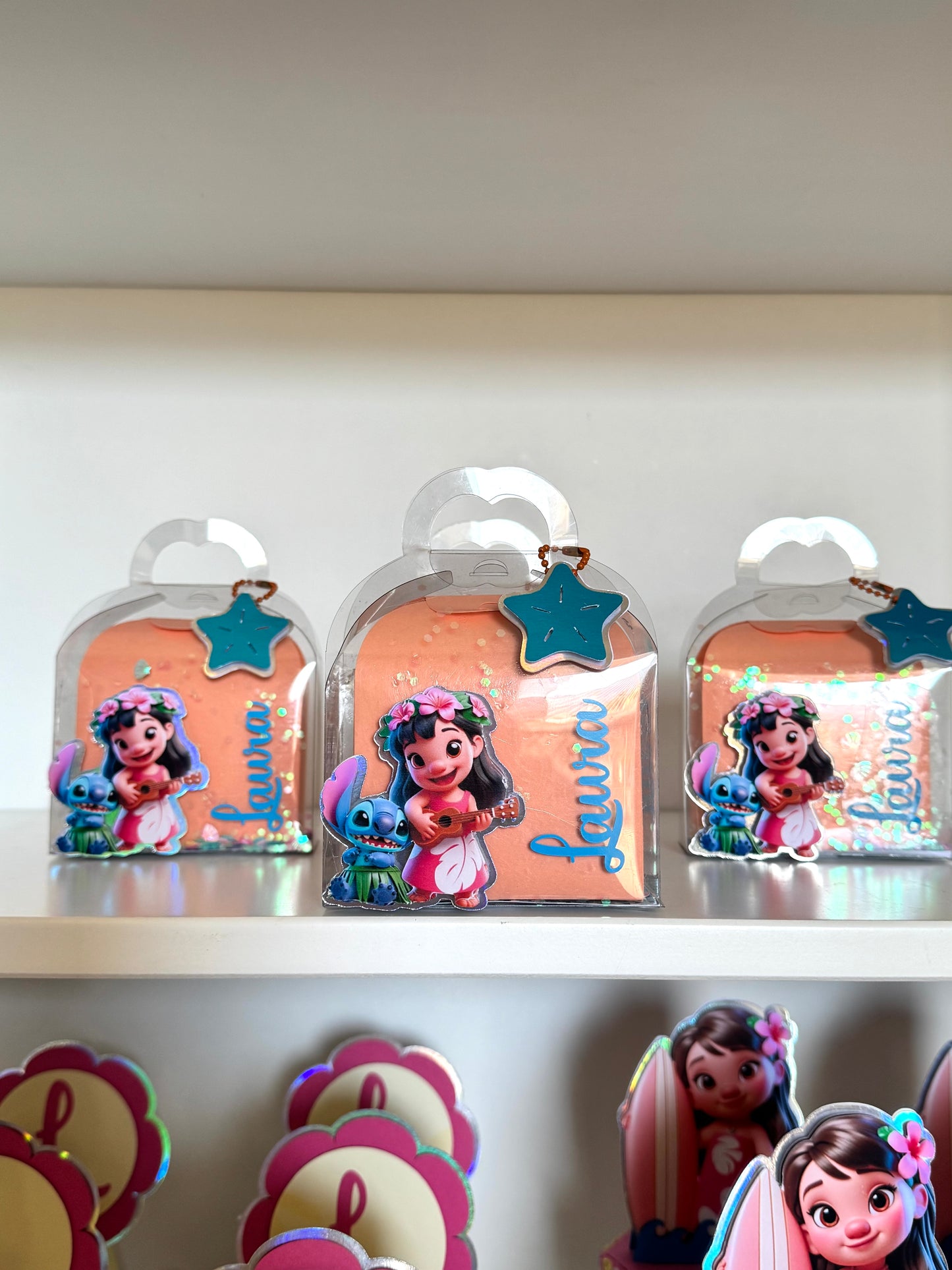 Kit 20 Peças Shaker Lilo e Stitch