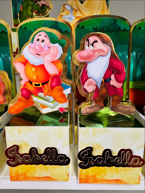 Kit 20 peças Premium Branca de Neve