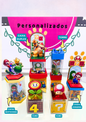 Kit 20 Peças Vitrine Plus Mario Bros