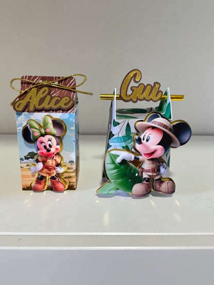 Kit 20 peças Premium Mickey Safari