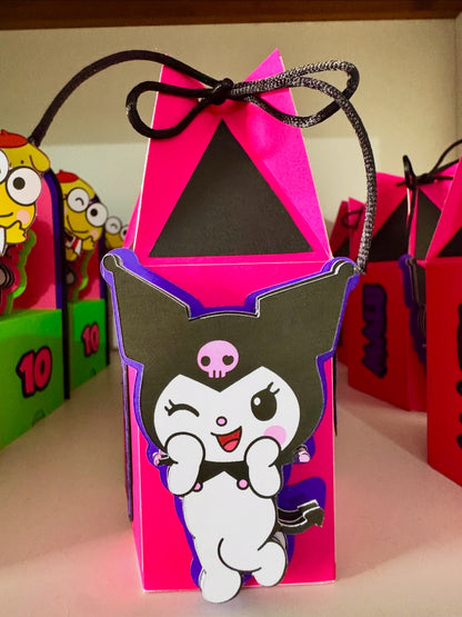 Kit 20 Peças Premium Turma Hello Kitty Neon
