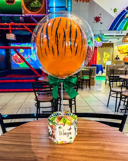 Centro de Mesa Bubble Clássico Safari