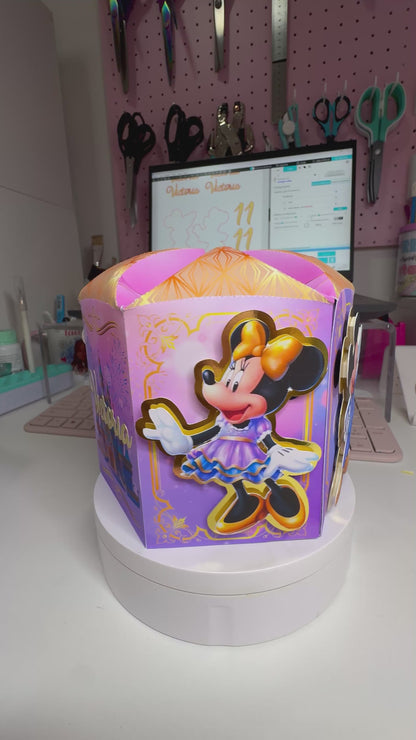 Centro de Mesa Bubble Premium Disney 50 anos